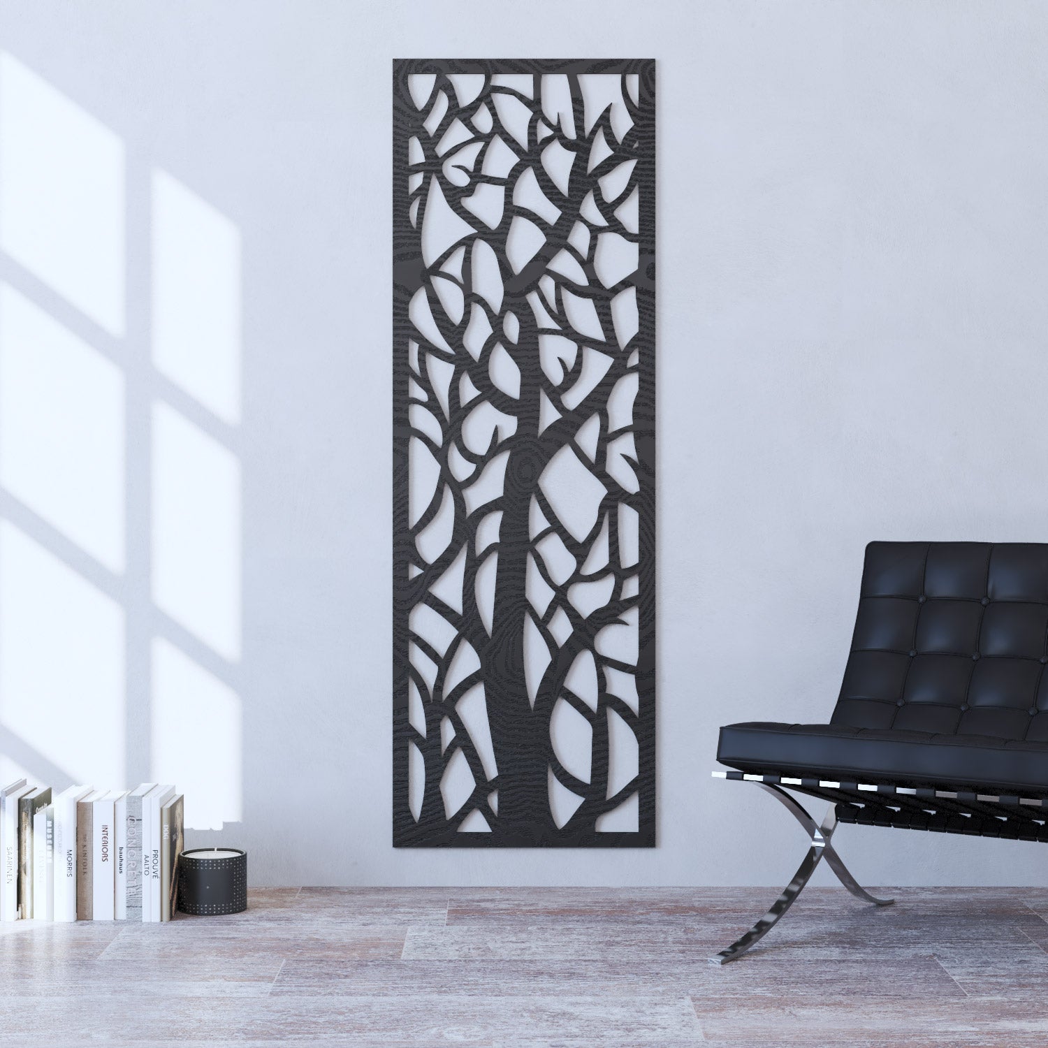 Twilight indoor decorative panel