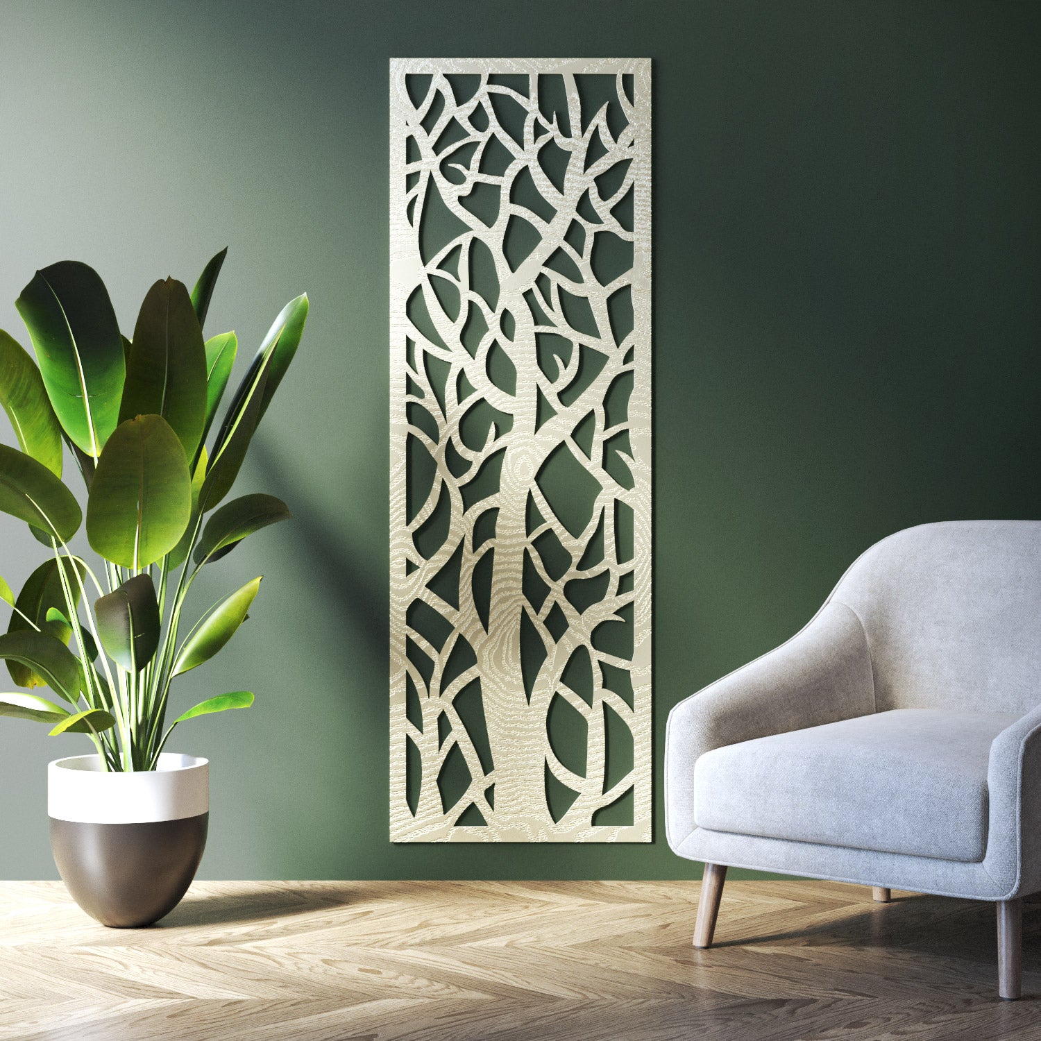 Twilight indoor decorative panel