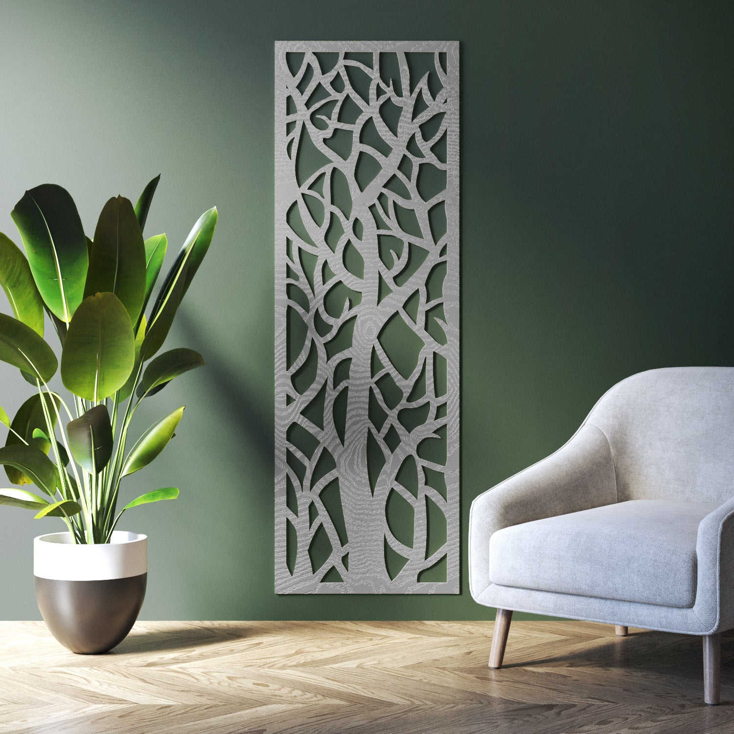 Twilight indoor decorative panel