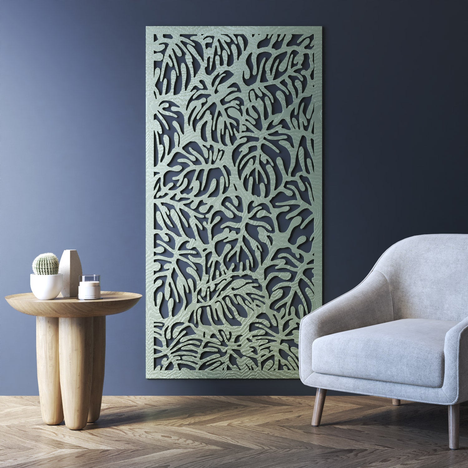 Botanic indoor decorative panel