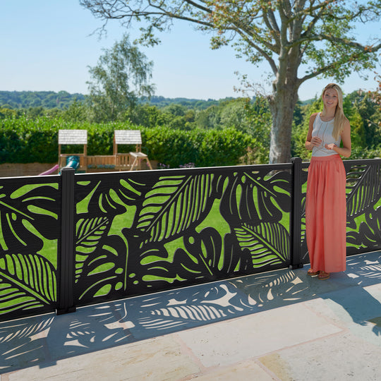 Fauna Decorative Fence - 180x90cm - with our aluminium posts