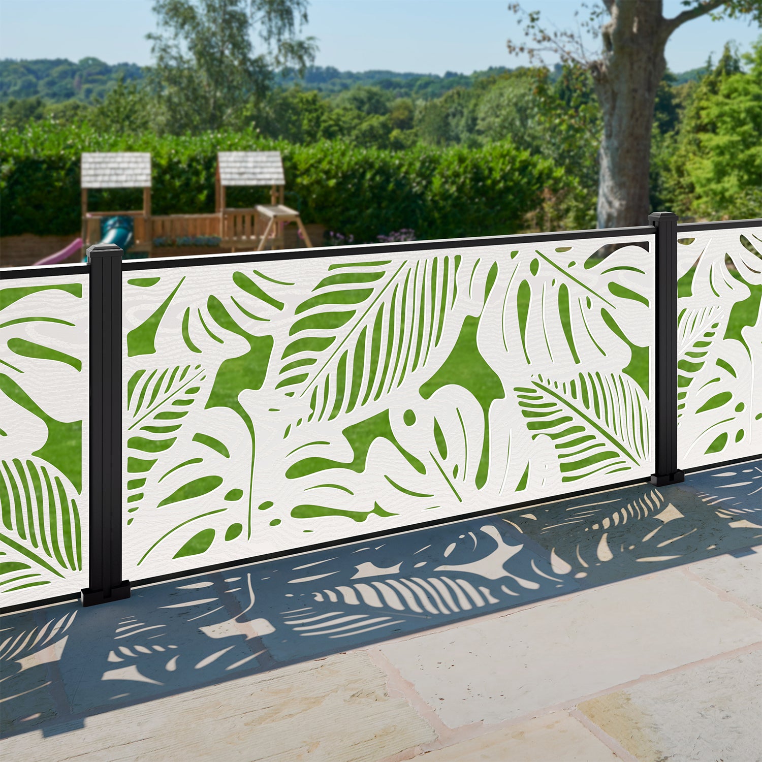 Fauna Decorative Fence - 180x90cm - with our aluminium posts
