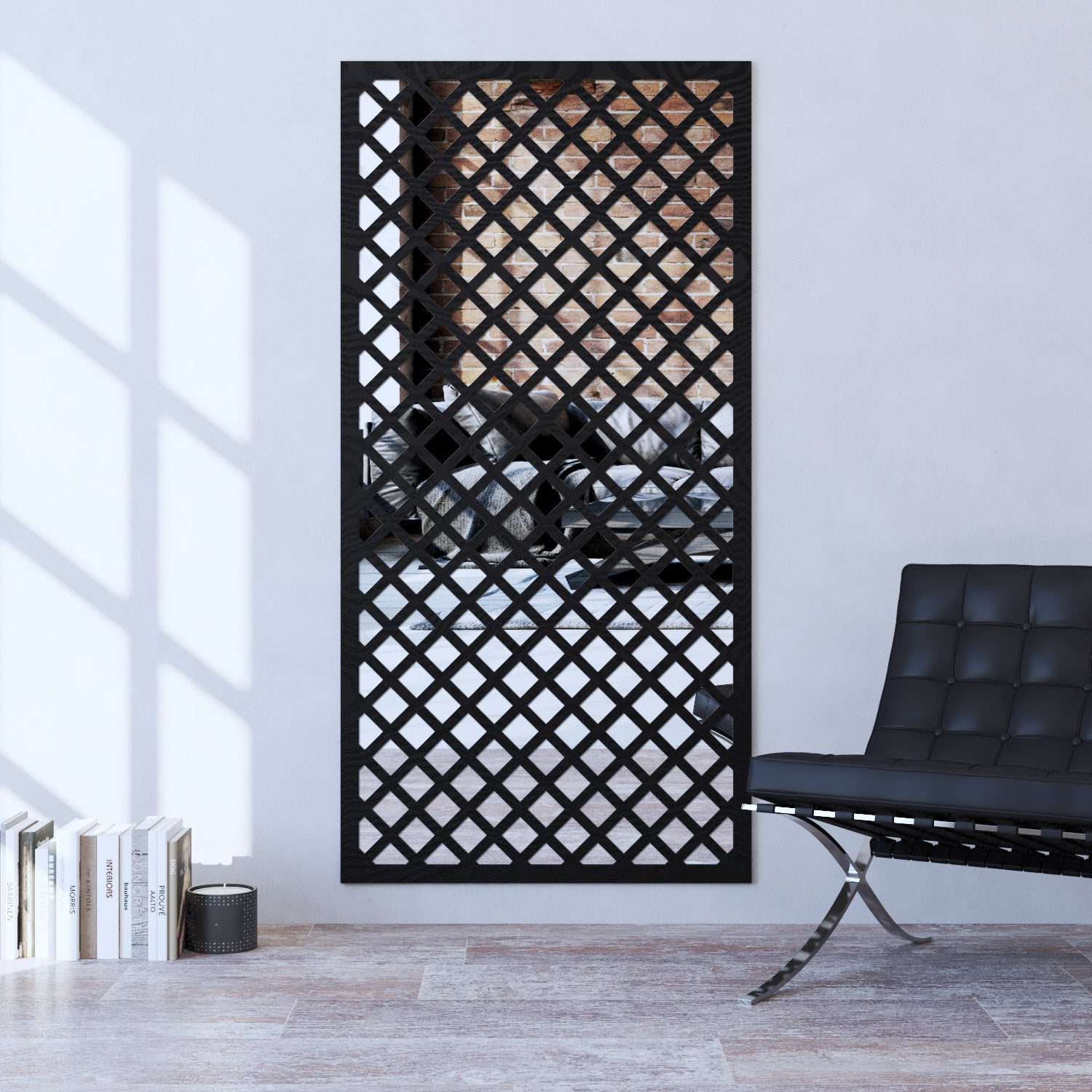 Hive Indoor Decorative mirrored Panel