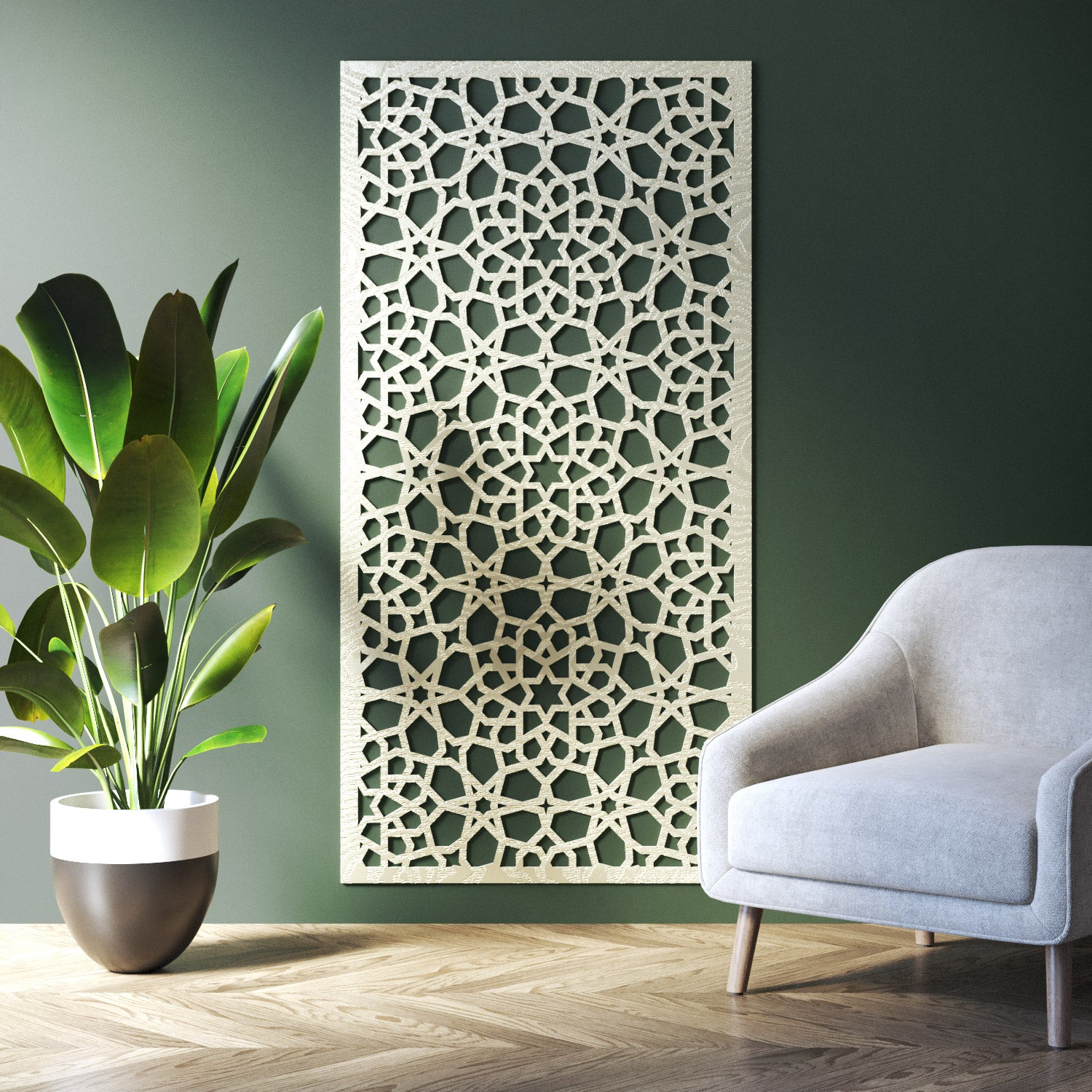 Nazira indoor decorative panel