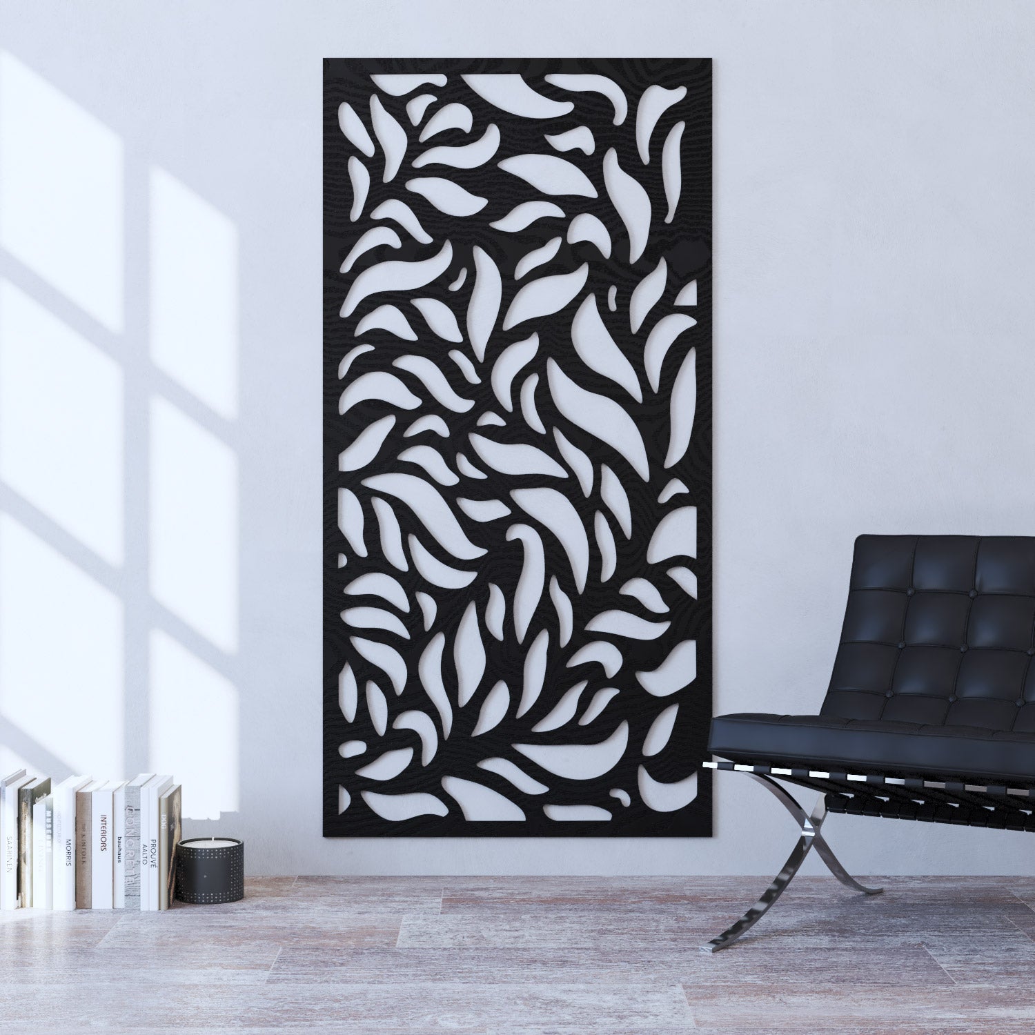 Plume indoor decorative panel