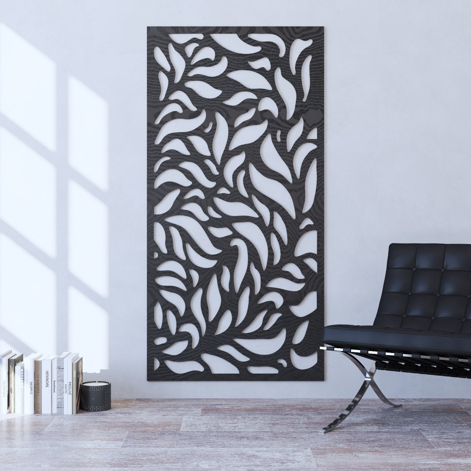 Plume indoor decorative panel