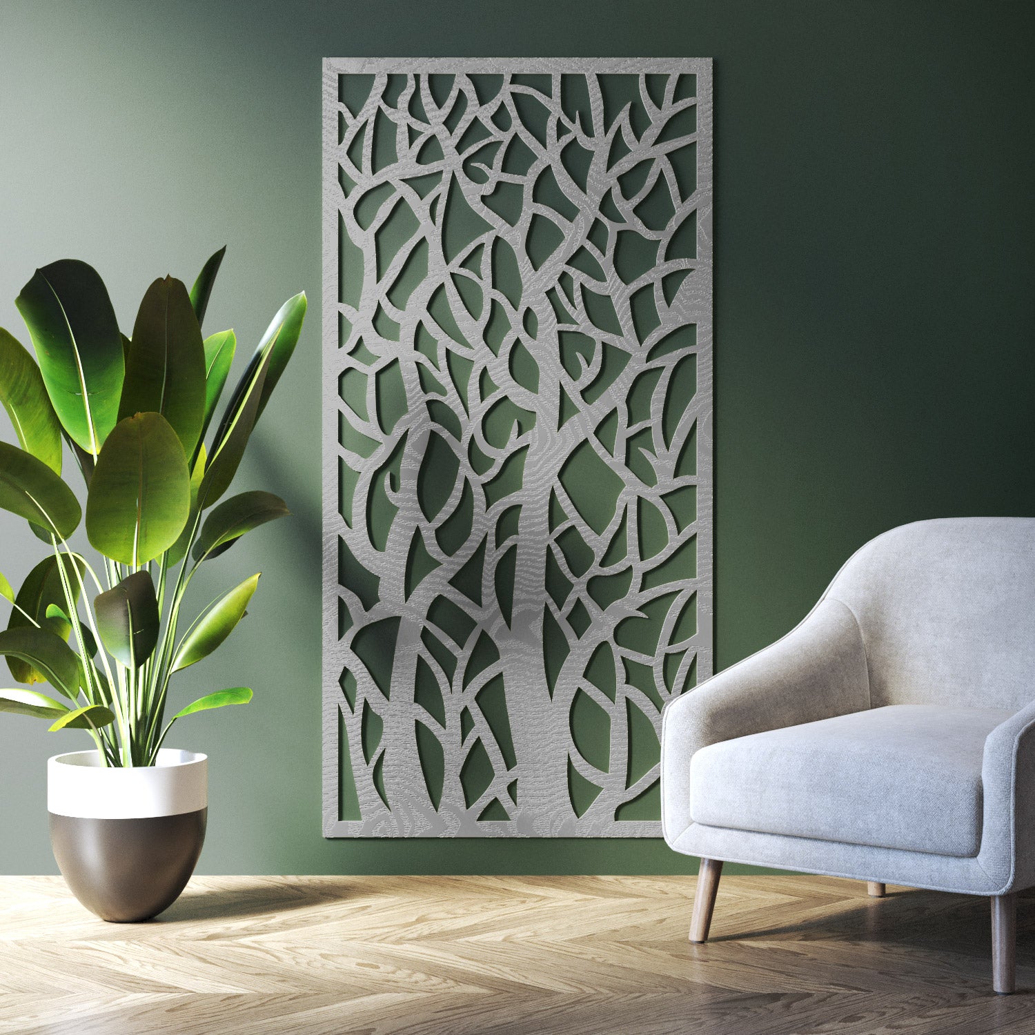 Twilight indoor decorative panel