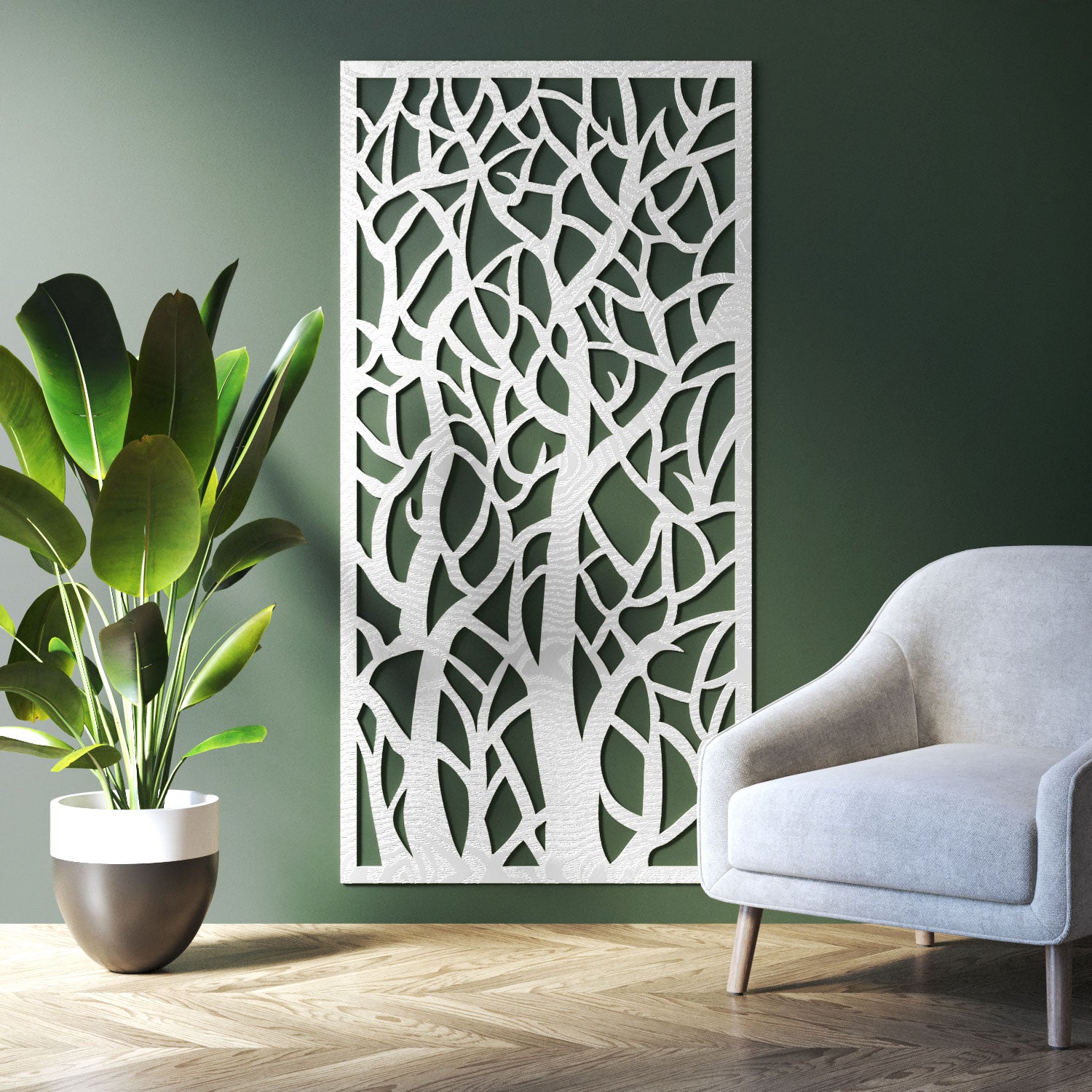 Twilight indoor decorative panel