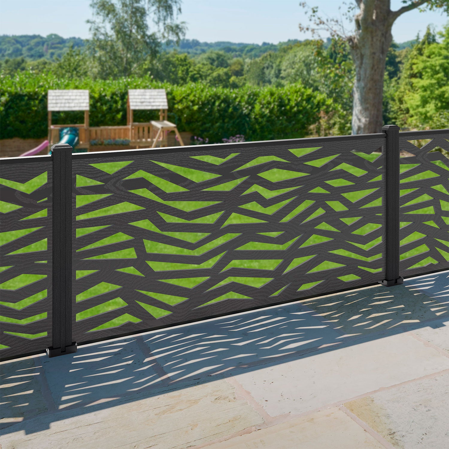 Zenith Decorative Fence - 180x90cm - with our composite posts