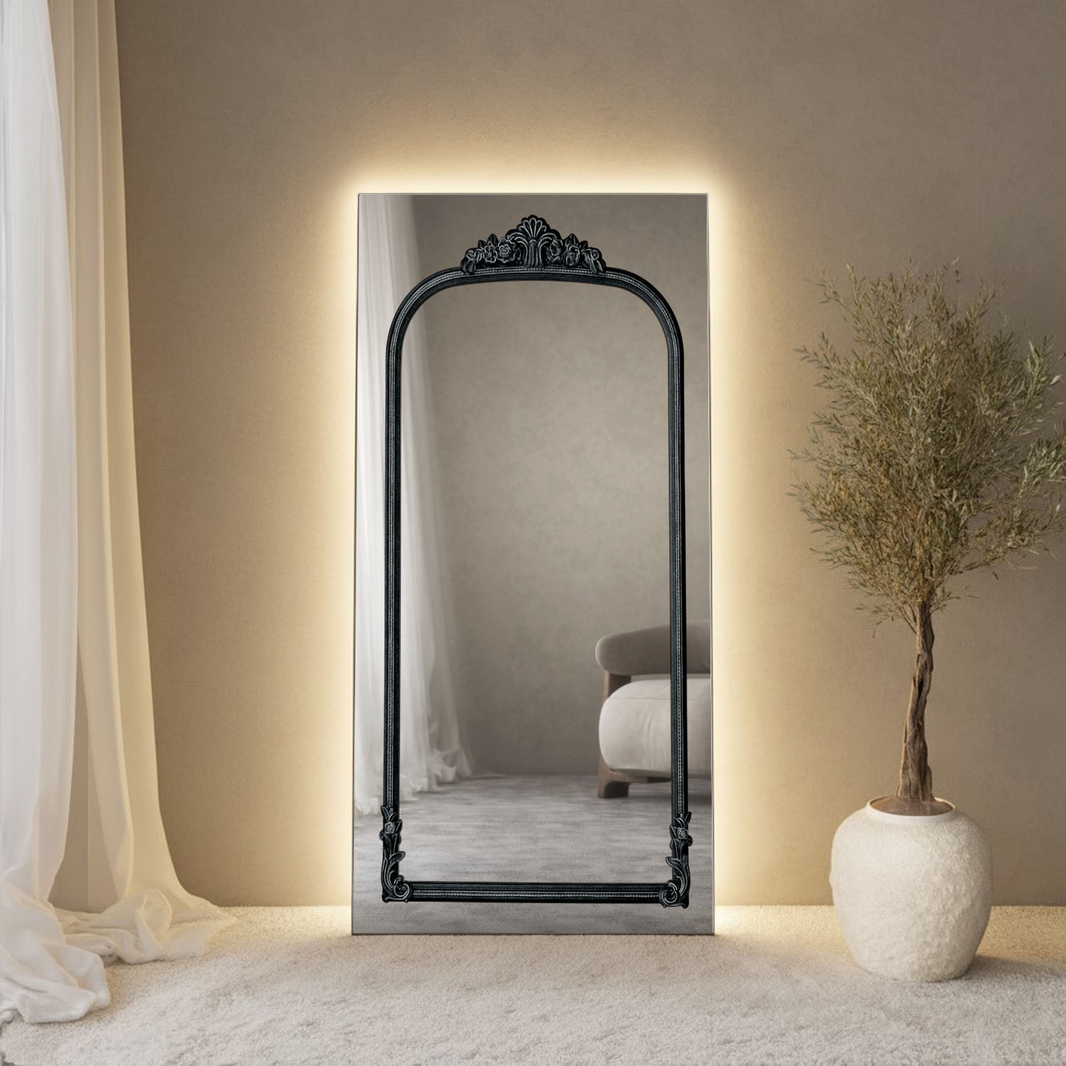 antiqueblack-clear-led