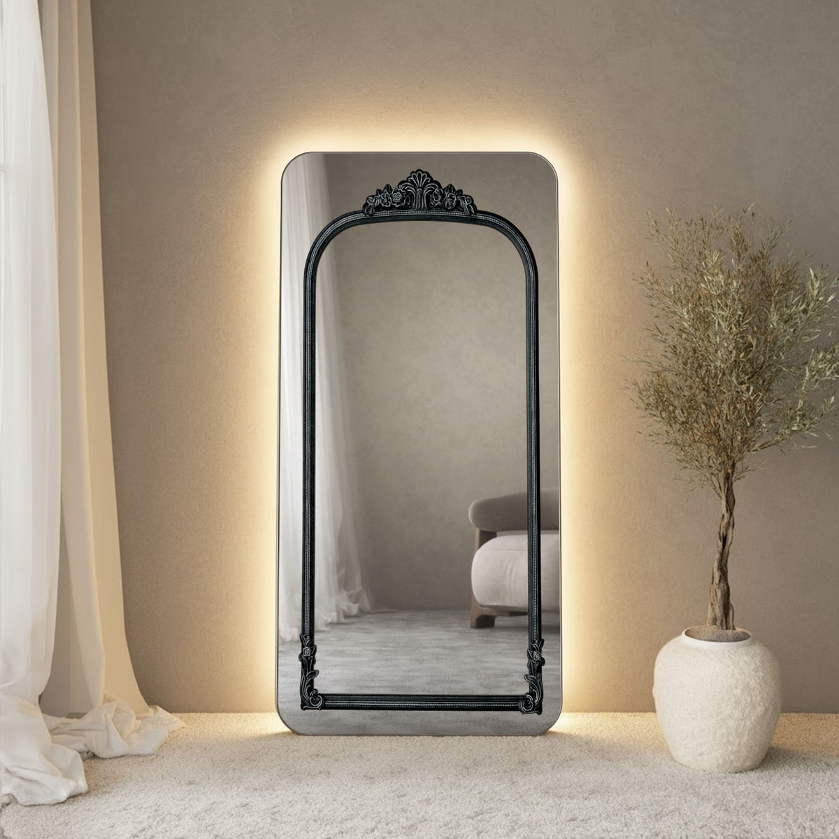 antiqueblack-clear-led