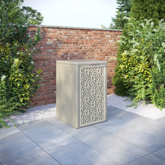 Curva Latte 1 Bin Store with Micro Door Screen