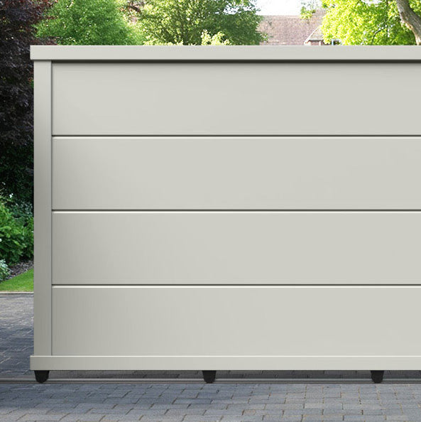 Domus Aluminium Sliding Straight Top Driveway Gate