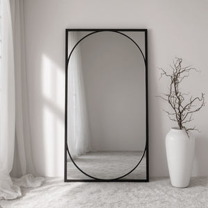 Ellington Framed Rectangular Full-Length Leaner Mirror