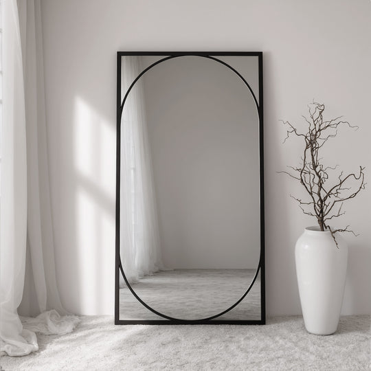 Ellington Framed Rectangular Full-Length Leaner Mirror