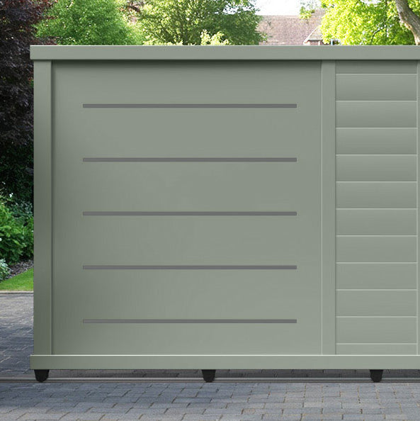 Bentley Aluminium Sliding Straight Top Driveway Gate