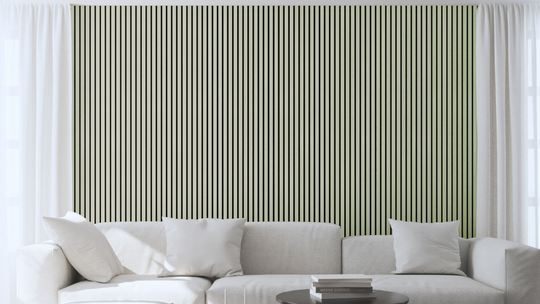 InsuSlat™ Wall Panel - Light Olive - H240cm x W60cm (Pack of 1)