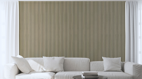 InsuSlat™ Wall Panel - Vermont Oak - H240cm x W60cm (Pack of 1)