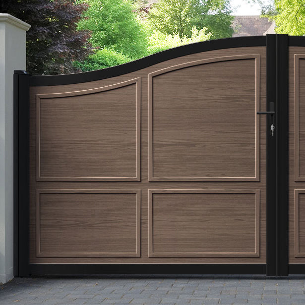 Cotswold Aluminium High Middle Driveway Gate