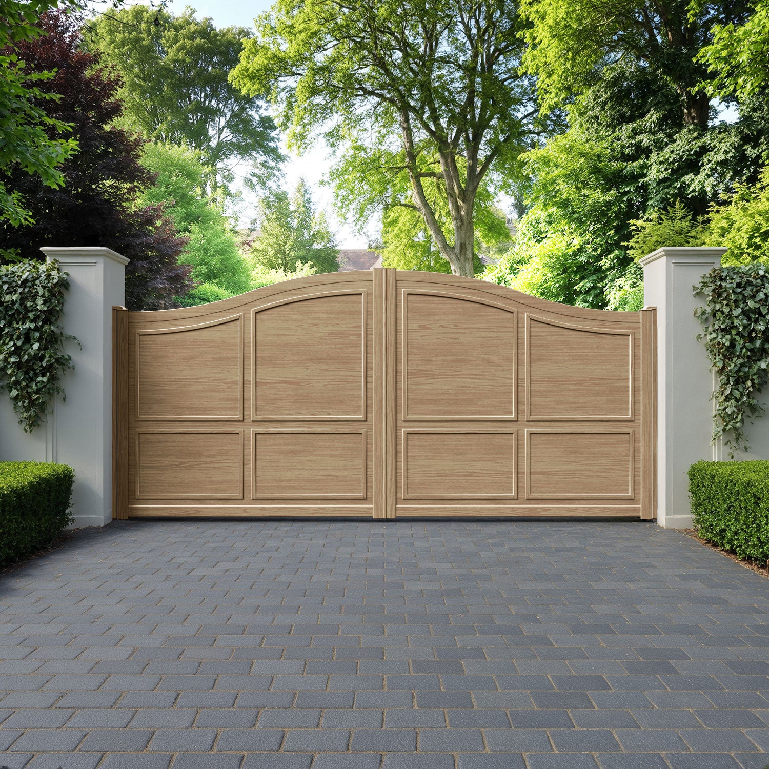 Cotswold Aluminium High Middle Driveway Gate