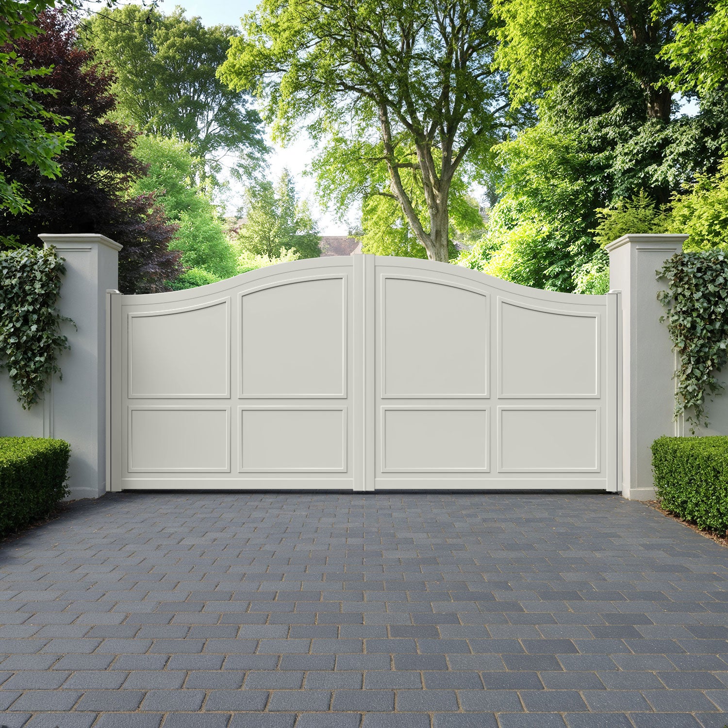 Cotswold Aluminium High Middle Driveway Gate