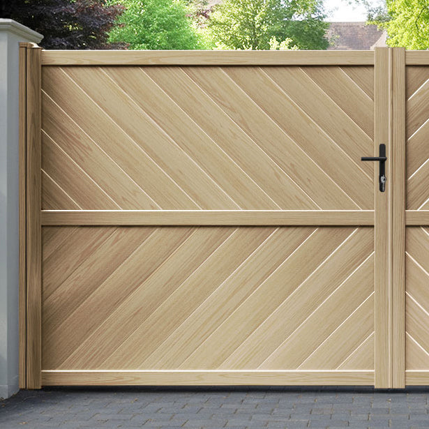 Sudbury Aluminium Straight Top Driveway Gate