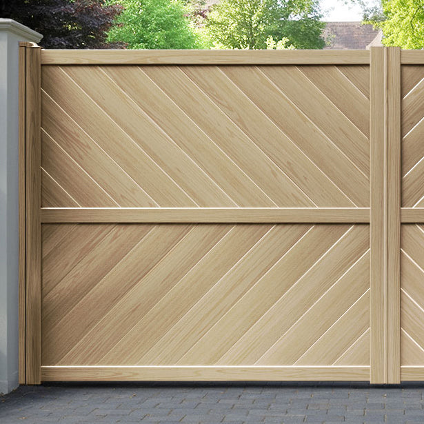 Sudbury Aluminium Straight Top Driveway Gate