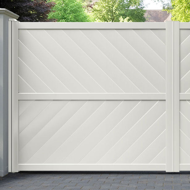 Sudbury Aluminium Straight Top Driveway Gate