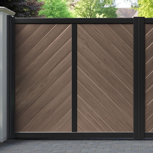 Alderton Aluminium Straight Top Driveway Gate