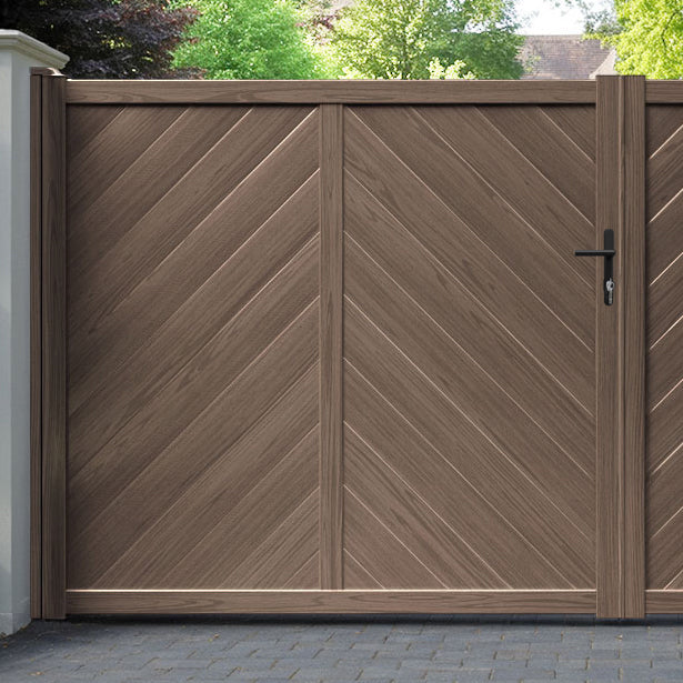 Alderton Aluminium Straight Top Driveway Gate