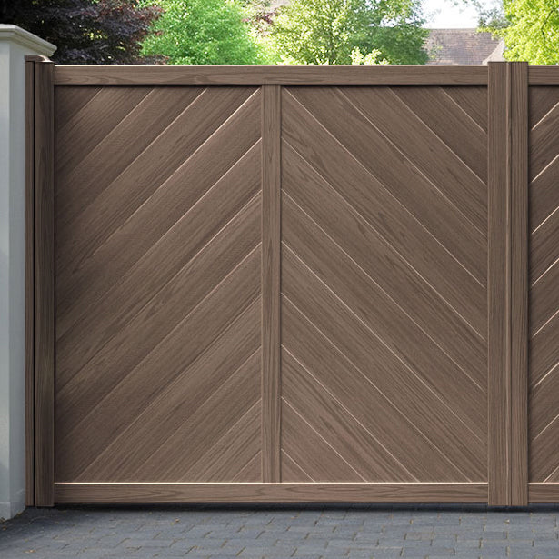 Alderton Aluminium Straight Top Driveway Gate