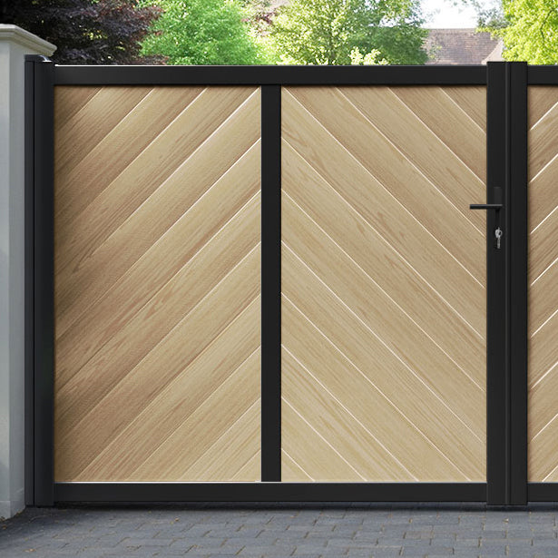 Alderton Aluminium Straight Top Driveway Gate