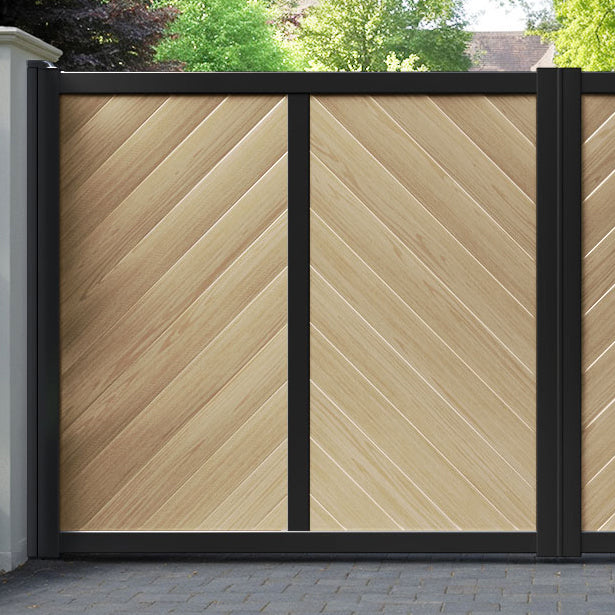 Alderton Aluminium Straight Top Driveway Gate