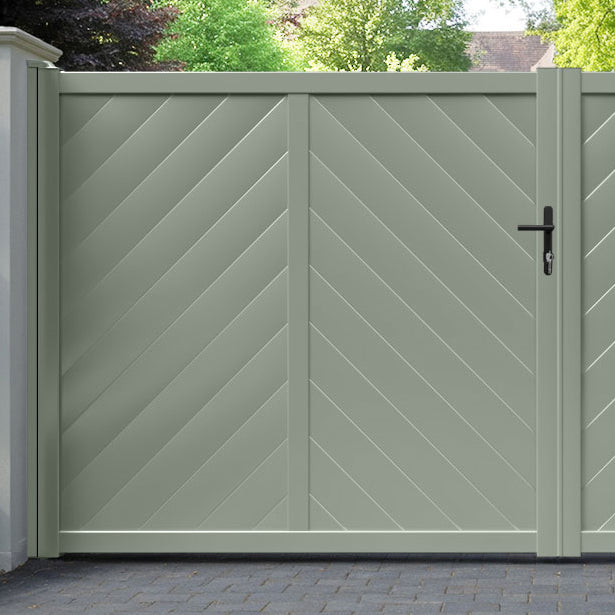 Alderton Aluminium Straight Top Driveway Gate