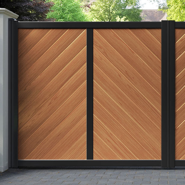 Alderton Aluminium Straight Top Driveway Gate