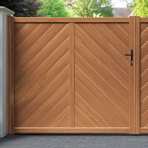 Alderton Aluminium Straight Top Driveway Gate