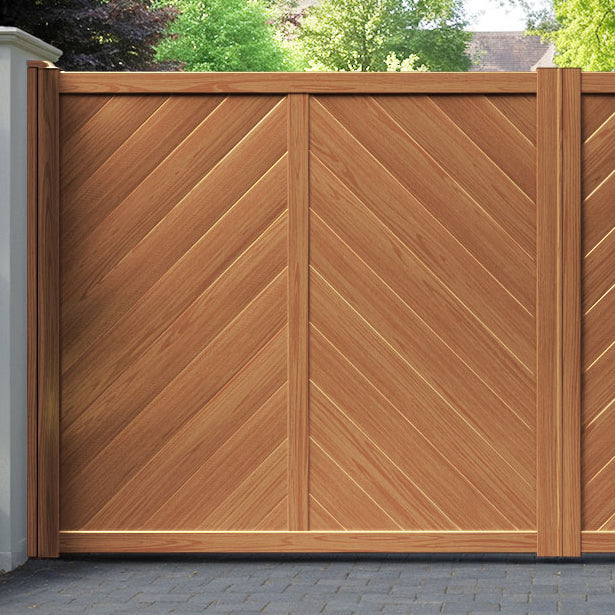 Alderton Aluminium Straight Top Driveway Gate