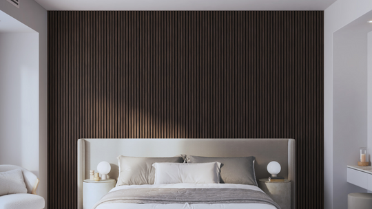 InsuSlat™ Wall Panel - American Walnut - H300cm x W60cm (Pack of 1)