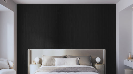 InsuSlat™ Wall Panel - Black - H300cm x W60cm (Pack of 1)