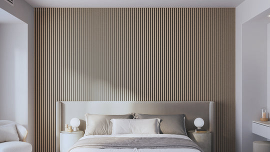 InsuSlat™ Wall Panel - Grey Oak - H300cm x W60cm (Pack of 1)