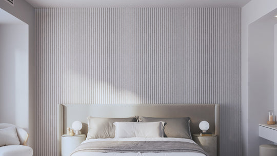 InsuSlat™ Wall Panel - Off White - H300cm x W60cm (Pack of 1)