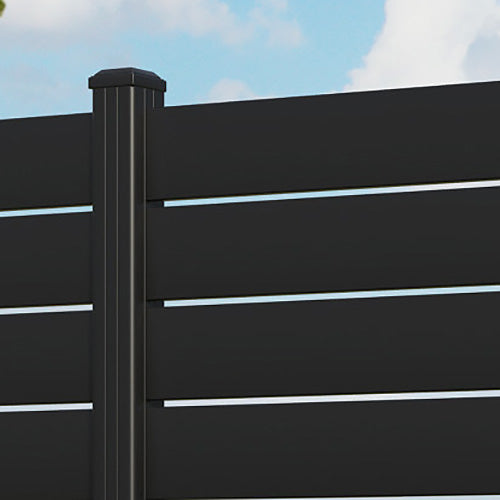 Avalon Aluminium Fence Panel - with our aluminium posts