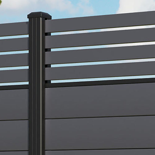 Milton Aluminium Fence Panel - with our aluminium posts