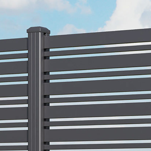 Albany Aluminium Fence Panel - with our aluminium posts