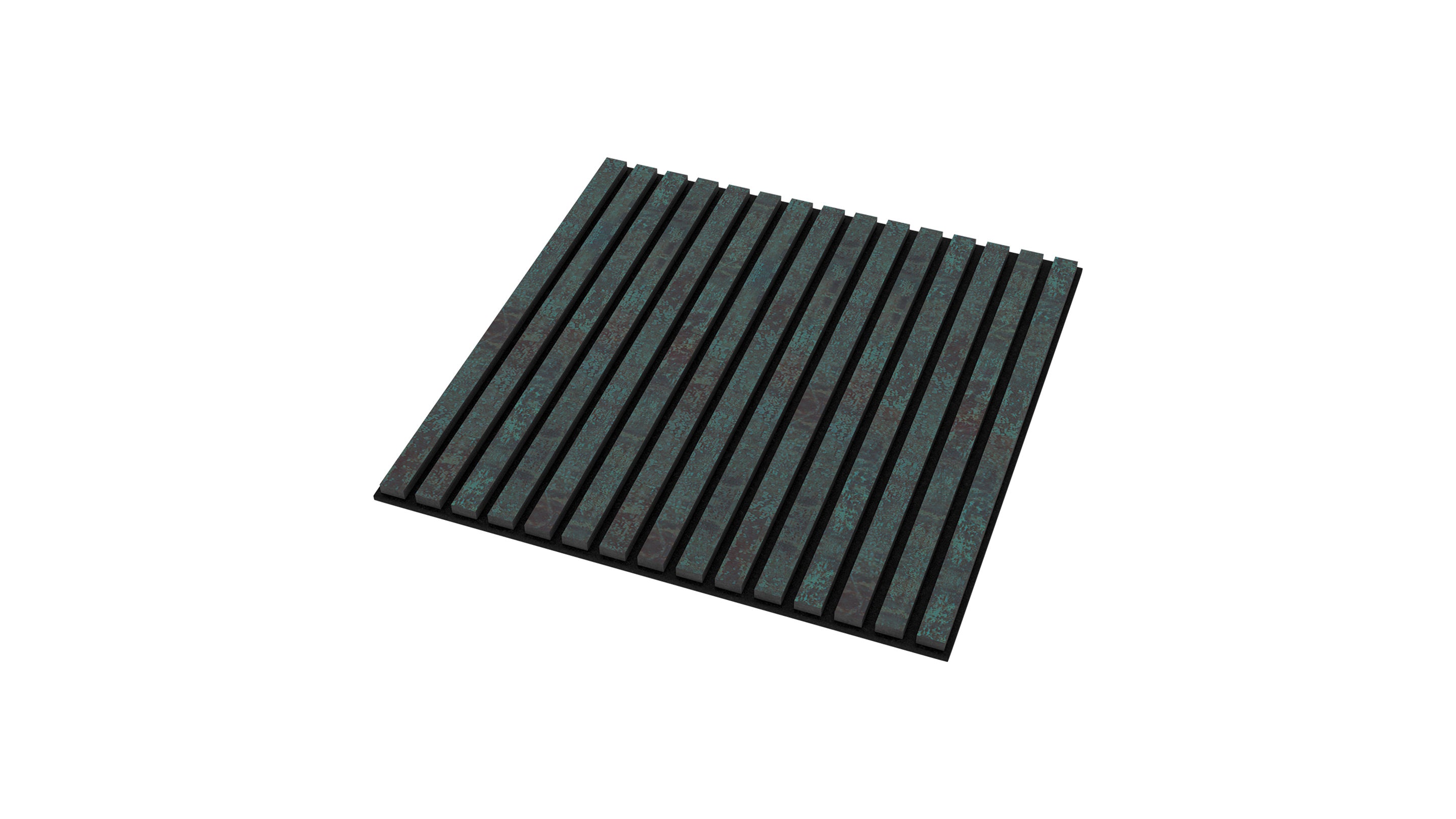 InsuSlat™ Wall Panel - Antique Tiffany - H60cm x W60cm (Pack of 4) = H240cm x W60cm