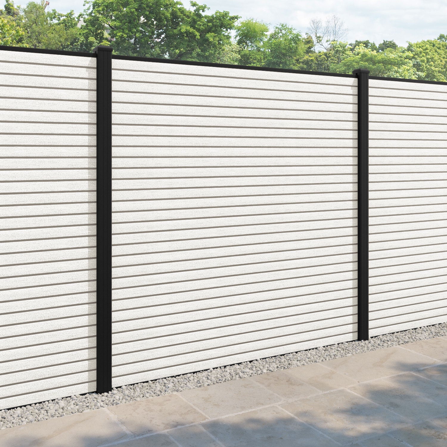 Hudson (Brushed Finish)  - Shades of Grey Fence Slat Sample Pack