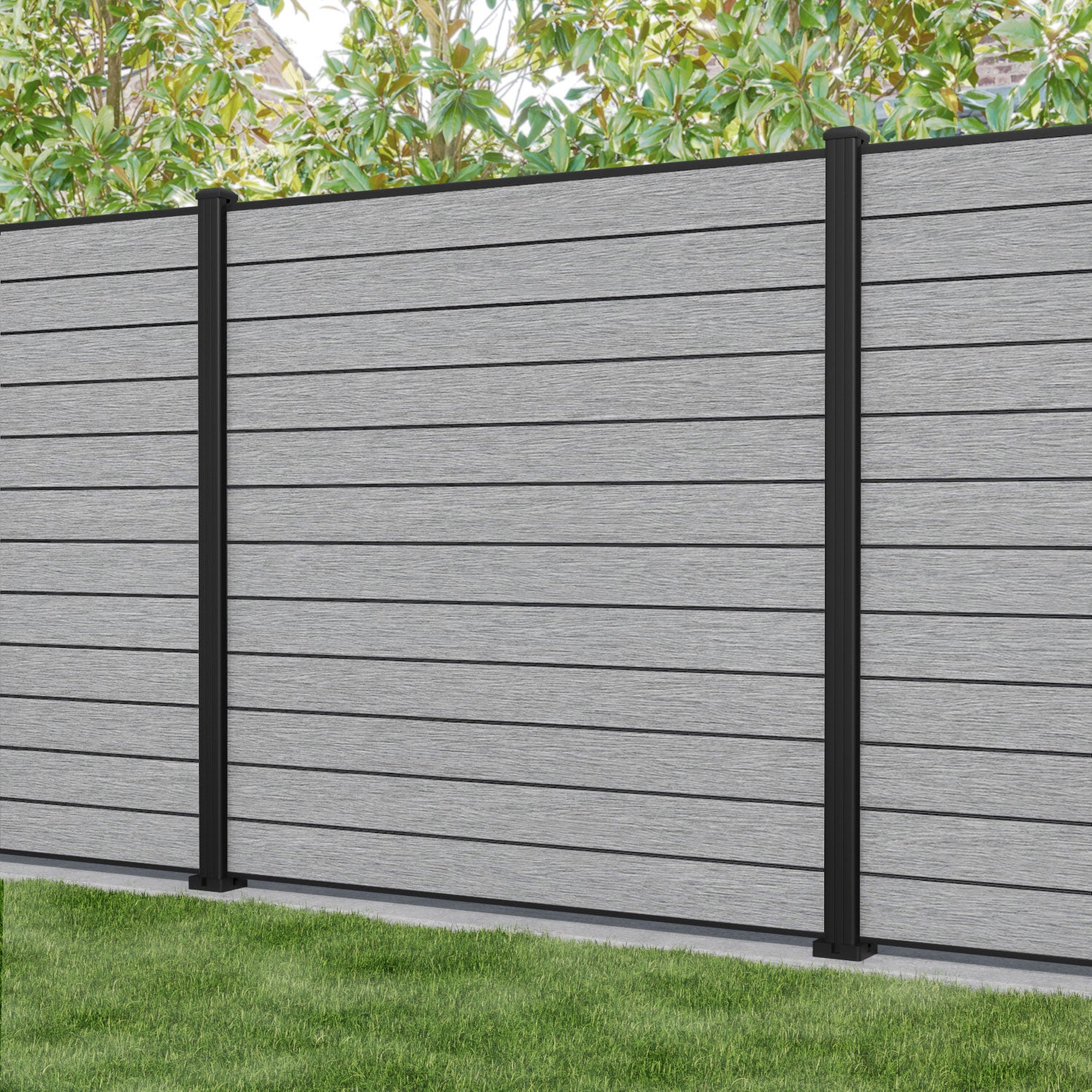 Fusion (Brushed Finish) -  Shades of Grey Fence Slat Sample Pack
