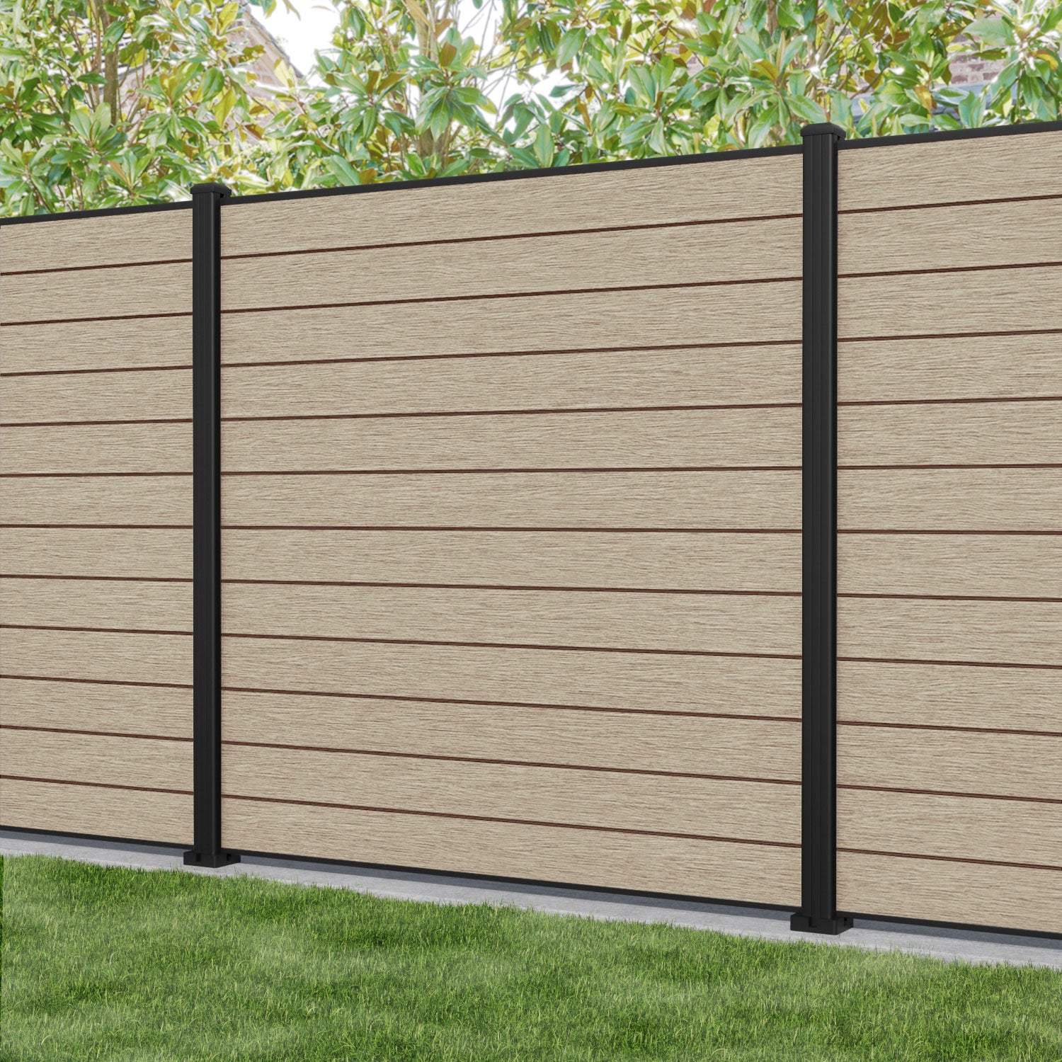 Fusion (Brushed Finish) - Shades of Brown Fence Slat Sample Pack