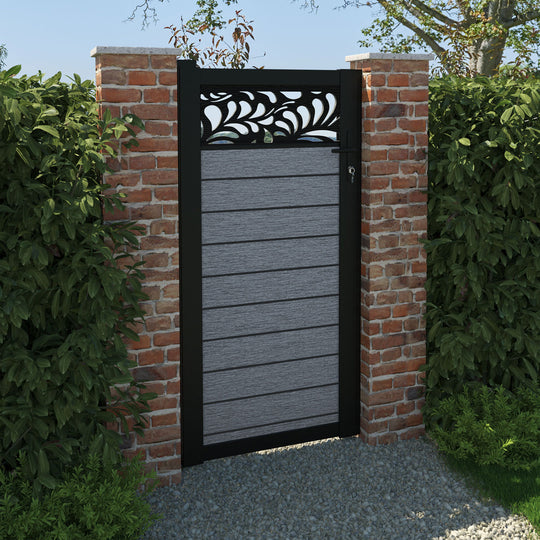 Fusion Petal Pedestrian Gate - Anthracite