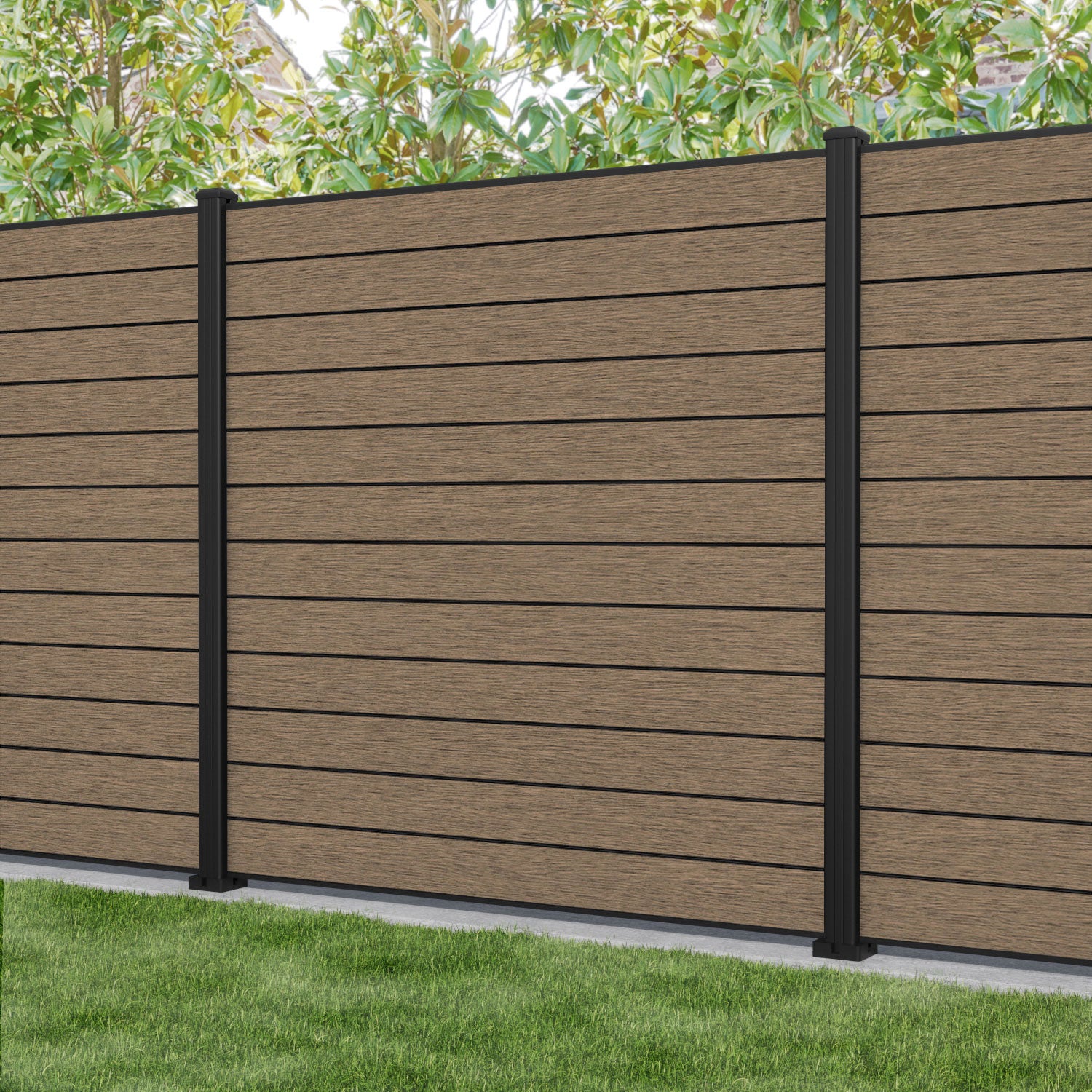 Fusion (Brushed Finish) - Shades of Brown Fence Slat Sample Pack